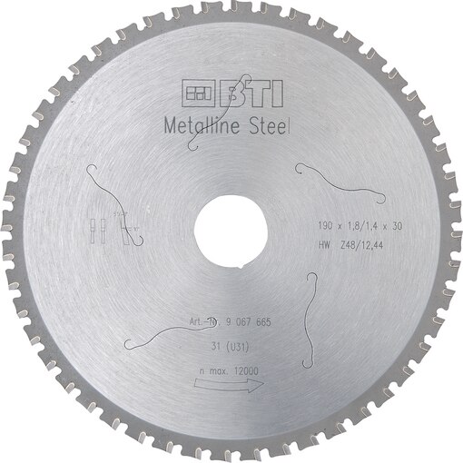Kreissägeblätter Metalline Steel, Kreissägeblatt Metalline Steel